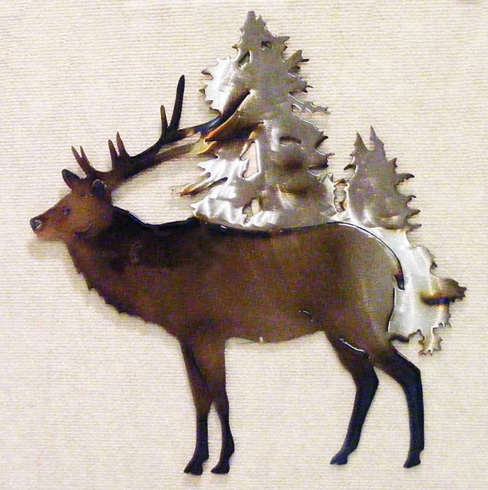 elk,bull,forest,mountain,wildlife,art