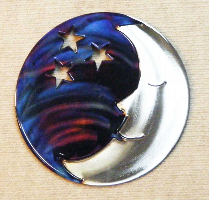 celestial,spiritual,moon,star,heaven,sleep,crescent,metal,art