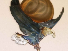 bald,eagle,flying,soaring,diving,swooping,hunting,sun,wildlife,art