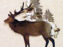 elk,bull,forest,mountain,wildlife,art